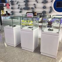 Wood paint product display cabinet Jewelry cabinet Sample exhibition hall Model jewelry display cabinet Glass display cabinet