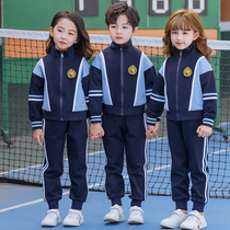 Primary school uniform Spring and autumn baseball suit suit Sports class suit Childrens teacher clothing Kindergarten garden suit customization