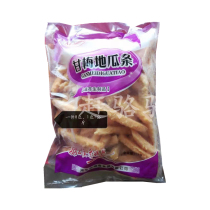 Mizhou fragrant sweet potato strips 1kg * 8 bags of sweet potato strips frozen fried semi-finished products