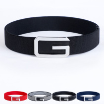 35mm big children and teenagers have elastic belts for junior and senior high school students elastic belts for military training elastic belts