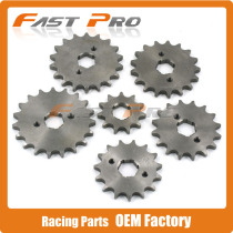 Motorcycle modified small sprocket 150-250 gear 428 chain inner diameter 20mm large hole 17mm small tooth