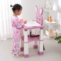 Childrens special wash table shelf toys out of the water baby early education wash table toilet teeth brush hands wash basin