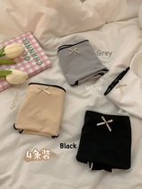 Xin Help Bra day tying girl elastic side naked feeling soft and comfortable underwear female student pure cotton crotch triangle pants
