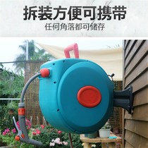 Hose reel Agricultural household water drum Small water pipe bracket Automatic telescopic combination water belt winder water pipe shelf