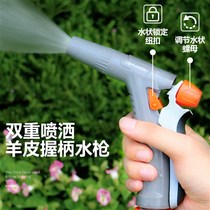 2021 Villa watering Household pipe artifact hose Garden receptacle Automatic hanging telescopic pipe watering rack wall collection
