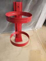 Thickened fire extinguisher pylons 4KG fire extinguisher pylons rings 3KG fire extinguisher fixing hooks 4KG wall accessories