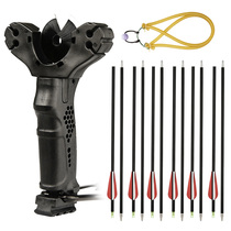 Pocket shooter competitive competition archery slingshot with two-section mixed carbon archery easy to carry high-precision and powerful slingshot