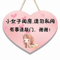 Creative This house has a little princess fairy please knock on the door of the childrens room door listing cute girls heart room bedroom door number