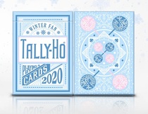 Playing cards th Winter Edition th Poker TH2020tallyho Poker Flower Cut Magic Solitaire USA Collection