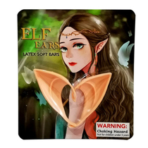 Halloween dress up simulation elf ears cos props fake ears children makeup props pointed ears hair accessories