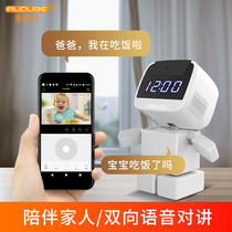 Wireless 360 degree panoramic monitor Robot monitor mobile phone remote wifi Home HD night vision camera