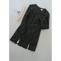 Full Good Pull T137-101] Cabinet Brand 2398 Wool Alpaca Womens Skirt Dress 0 44KG