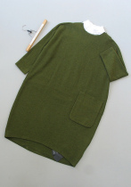 All T14-202] counter brand 1499 wool womens skirt bottoming dress 0 60KG