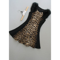 All good Ni A45-101] counter brand raccoon hair women skirt bottoming dress 0 56KG