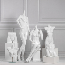  Underwear model props Female full-body model dummy window display props Swimsuit gathered bra half-body model rack