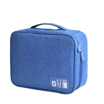 Multifunction data line storage bag portable charger headphone finishing bag small mobile hard drive power cashier bag charging wire containing bag