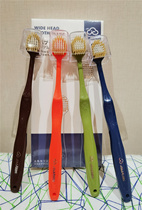 Full 2 boxes 1 Box 4 Japanese wide-headed toothbrushes