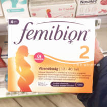 New German Merck femibion 2 stage pregnant women Special active folic acid tablets during pregnancy 4 weeks of nutrients DHA