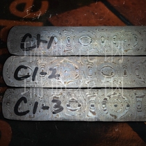 Large Rose Annealing Soft Material Width 28 * 2 5 Swedish Powder Damascus Steel