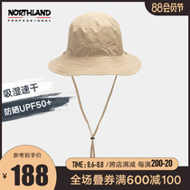 Nuoshilan sunscreen small cornice hat 2021 spring and summer new outdoor quick-drying double-sided removable rope NCABT0106S