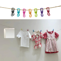 Childrens clothing photo props Net red clip ins Wind childrens clothes childrens shoes decorations hemp rope pendulum color clothes clip