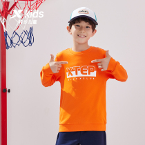 Special Step Boy Clothing Boy Necropolis 2022 Spring Autumn New Children CUHK Child Pure Cotton Long Sleeve T-Shirt Boy Blouse Tide