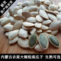 Inner Mongolia raw pumpkin seeds large pieces 1000g large grains bulk original cooked pumpkin seeds new goods salt-baked flavor