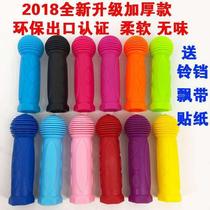 Scooter handlebar cover Childrens bike bicycle handlebar cover Rubber cover handle Environmental protection non-slip soft rubber balance car cover