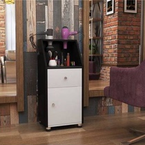 Hairdressing Tool Cabinet Hair Salon Tool Car Retro Barber Shop Drawer Type Special Multifunctional Cart Mirror Table Small Cabinet