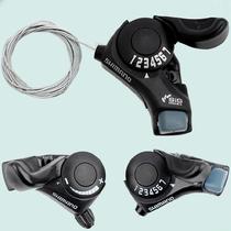 7-speed right-hand bicycle shift hand adjustment kit bicycle mountain bike finger Dial device 3-speed comfortable gear tube adjustment