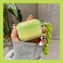 Solid color colorful electroplating for airpodspro Protective case airpods protective cover airpods2 second generation niche 3 Wireless Bluetooth Apple headset Protective case ipod