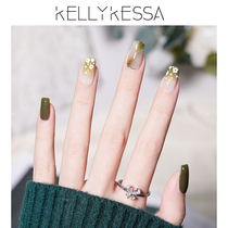 KellyKessa Kylie Kesha 2022 Mega New Pine Spring Summer New Nail Polish Gel Phototherapy Meetine Green