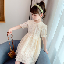  Girls  dresses summer 2021 new childrens clothes little girl summer skirt Western style fashion super fairy princess skirt