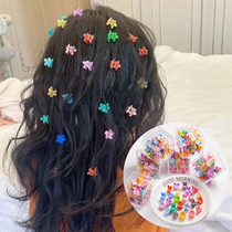 Childrens grab clip small macaron color cute princess baby broken hair clip girl bbclip headgear hair accessories