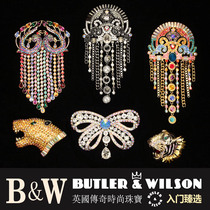 BW New Products Selected Butler Wilson Downton Western Antique Needle Needle Aque Needle