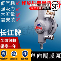 Yangtze River CJ601S Pneumatic unidirectional diaphragm pump Gravure Press Glue Film Machine Pump Kosein Printing Press Ink Pump