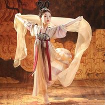 2021 New Hanfu girls Autumn fairy costume dress Mid-Autumn Festival high-end original Dunhuang performance clothes
