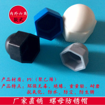 (M6-M42) dome inner and outer hexagon screw nut Rust Cap plastic bolt cap nut protective cap