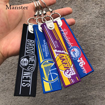 Lakers Irving Clippers Kobe James Curry Floating Keychain Backpack Closed Keychain Gift