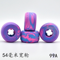 Imported OJ Skateboard Action Wheels 54 mm Biteething Skateboard Wide Wheels Ricta Street Style U Pool Professional Wheels