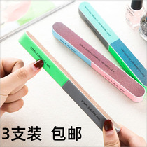Six-sided nail file grinding strip file nail tool nail tool nail setback strip polishing strip nail Tripper polishing file