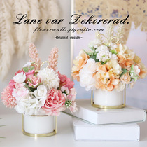 Simulation flowers fake flowers living room ornaments dry bouquets dining table Nordic home coffee table desktop decoration