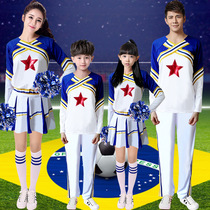 Cheerleaders costume womens suit adult performance costume students Korean version of mens and womens competition cheerleading costume