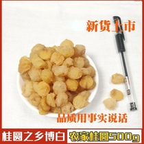 Guangxi longan meat seedless 500g water-soaked premium dried meat Longan longan dried lantern Xingaozhou bulk new goods