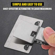 Measuring Tape Clip Measuring Clip High tool ruler horizontal Clip stainless iron creative
