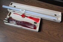 Horizontal blowing Bawu Transparent Plexiglass Crystal Bawu White acrylic Jade Bawu Non-Zizhu Bawu
