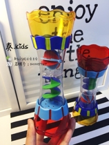  Export original single Infant children baby play cup toy rotating scoop water play tube baby observe the water flow