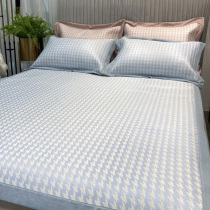 2022 new ice silk cool mat three sets summer single washable folding mat for home summer bed hat machine wash