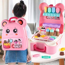 House toy girl cooking kitchen simulation kitchenware puzzle multi-function intelligence brain use 3-7 a 9-year-old girl