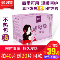 Warm paste treasure paste Palace warm paste self-heating mother grass warm treasure paste Big Aunt Cold Girl cold conditioning winter